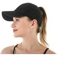 thumbnail image 4 of Womens Criss Cross Ponytail Hat Quick Drying Baseball Cap Sun Hats UV Protection Sport Cap, 4 of 7