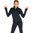 thumbnail image 1 of ChloeNoel JT92 Raglan Sleeves Fitted Jacket with Pockets & Thumb Holes, 1 of 1