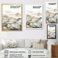 thumbnail image 4 of Designart "Tranquil Mountain Majesty III" Landscape Mountains Floater Framed Canvas Wall Art, 4 of 5