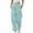 460#Mint Green, variant on Women's Joggers Sweatpants Lounge Baggy High Waist Track Pants with Pockets Drawstring Cinch Bottom Army Green 2XL