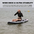 thumbnail image 3 of AISUNSS Inflatable Stand Up Paddle Board, 11ft Fishing Paddle Board with SUP Accessories, 3 of 6
