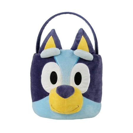 Bluey Easter Plush Basket By Ruz, 7&Quot; High And 7&Quot; Wide