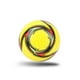 thumbnail image 1 of Pelota de fútbol cosida a máquina Yuarrent competición escolar resistente al agua tamaño 5 Amarillo, 1 of 6