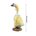 thumbnail image 3 of 23In Porch Pet Goose Clothing Set Spring Floral Cape for Garden Ornaments and Outdoor Yard Entryway Decoration, 3 of 8