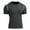 Gray, variant on Men's Compression Short Sleeve T-Shirt Athletic Base Layer Cool Dry Workout Shirts Sports Running Tops
