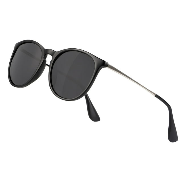 Gafas de Sol Yaserra Vintage Redondas Polarizadas UV400 para Mujer y Hombre