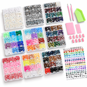 Bedazzling Kit 90000120 Colors 3mm Rhinestones For Diy