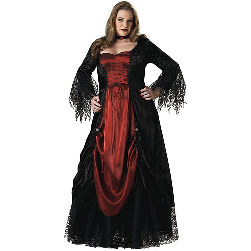 Gothic Vampira Adult Halloween Costume - Walmart.com