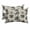 Green, Cream, Gray, variant on Vintage Palm Tree Outdoor Pillows for Chaise Lounge Chair Waterproof Lumbar Pillows with Insert&Adjustable Elastic Strap Beach Headrest Pillow Summer Tropical Botanical Burlap Pool Pillow 11"x16"
