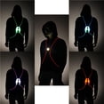 thumbnail image 3 of Sonducket Chaleco reflectante LED Luz de correr recargable Chaleco de seguridad Luz de advertencia de alta visibilidad ajustable para hombres Ciclismo, 3 of 6