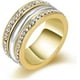 thumbnail image 4 of Anillos de banda para mujer, anillos gruesos de oro y plata, joyería de disfraz para adolescentes y niñas, regalos para ella, 4 of 5