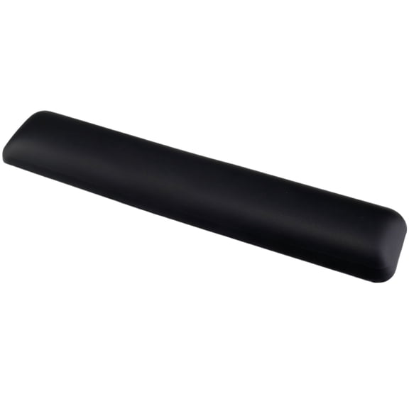 Ergonomic Keyboard Wrist Rest, Silicone Wrist Rest for Comfort Support, Non-Slip Soft Palm Support Pad, Sleek Black Gaming Desktop Accessory for Office Worker and Gamer