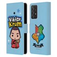 thumbnail image 1 of Head Case Designs Officially Licensed Harry Potter Deathly Hallows XXXIII Viktor Krum Leather Book Wallet Case Compatible with Samsung Galaxy A52 / A52s / 5G (2021), 1 of 6