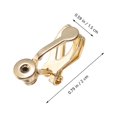 thumbnail image 2 of 8 Pcs Clip-on Base de Boucles d'Oreilles Sûr Non Percé Clips d'Oreilles Matériel DIY, 2 of 8