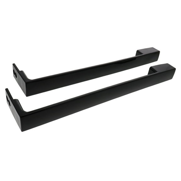 ERP Replacement Refrigerator Door Handle Set, Black, for GE Part Number WR12X32350