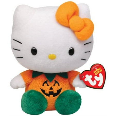 TY Beanie Baby - HELLO KITTY (PUMPKIN) (6 inch)