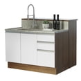 thumbnail image 2 of Isla de Cocina con Encimera y Mostrador Madesa Glamy 120 MB, 2 of 5
