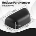 thumbnail image 5 of Rear Seat Belt Turning Loop Cover Compatible with Wrangler JK 2007-2010 Replace#: 5HU37XDVAC, 5 of 9