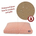 thumbnail image 5 of Majestic Pet | Towers Rectangle Pet Bed For Dogs, Removable Cover, Orange, Small, 5 of 6