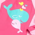 thumbnail image 5 of LILIYA Girls Swimsuit Girls Swimwear Piece Rash Guard Swimsuit For Kids Breathable Sun Protective Beachwear For Boys And Girls Lightweight Swim Outfit For Outdoor Water Activities, 5 of 6