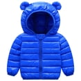 thumbnail image 2 of NIEWTR Toddler Breathable Jacket Cute Boys Girls Casual Jackets Printing Cartoon Hooded Outerwear Zipper Coats Long Sleeve Windproof Coats, 2 of 7