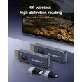 thumbnail image 4 of SVBONY  Wireless HDMI Receiver and Transmitter, 1080P Full HD Extender Connection Kit, 5.8 GHz Transmission for Laptop/PC/TV Box/Projector, 4 of 9