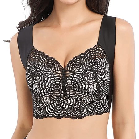 ALSLIAO Women Lace Bra Lymphvity Detoxification and Shaping & Powerful Lifting Bra Black 2XL
ALSLIAO Women Lace Bra Lymphvity Detoxification and Shaping & Powerful Lifting Bra Black 2XL