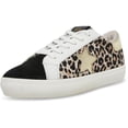 thumbnail image 1 of Zapatilla Steve Madden Starling para mujer, color negro/leopardo, talla 5.5, 1 of 7