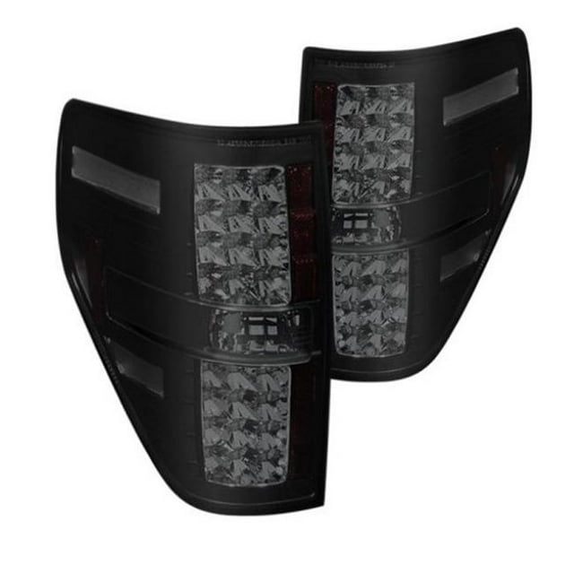 2009-2014 Ford F150 Black & Smoke LED Tail Lights