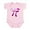 Petal Pink, variant on CafePress - Cutie Pi Symbol - Baby Light Bodysuit, Size Newborn - 24 Months
