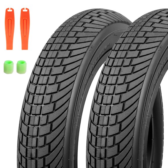 Cubiertas para bicicleta WEEROCK 20"x4.0 plegables, fat tires, paquete de 2