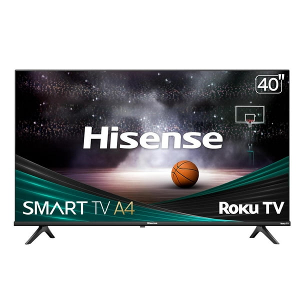 Hisense - Televisor inteligente Roku de 40 pulgadas clase A4 FHD 1080p con compatibilidad Alexa (40A