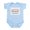 Sky Blue, variant on CafePress - DAD SURFS BETTER THAN DAD (ORIG) Infant Bodysuit - Baby Light Bodysuit, Size Newborn - 24 Months