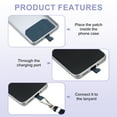 thumbnail image 4 of Uxcell Smart Phone Lanyard, Universal Cell Phone Lanyard Adjustable Phone Strap Crossbody Dark Blue, 4 of 7