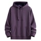 thumbnail image 2 of pstuiky Camisas de manga larga de invierno para hombre, Chaqueta con capucha gruesa de manga larga de color liso para hombre top de hombre m, 2 of 9