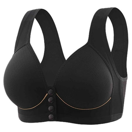 pstuiky Sports Bras for Women  Women Color Comfortable Hollow Out Perspective Bra Underwear No Rims Nursing Bra Underwear Up to 65% Off