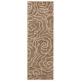 thumbnail image 4 of SAFAVIEH Soho Trinity Floral Wool Area Rug, Brown/Ivory, 3'6" x 5'6", 4 of 8