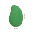 thumbnail image 2 of 5 Pcs Stylish Face Cream Puffs Portable Cosmetic Props Mango Shape Powder Puffs, 2 of 7