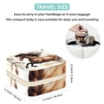 thumbnail image 5 of Horse Square Jewelry Box Organizer Display Case Necklace Bracelet Earring Holder Travel Portable Decorative Stand Storage Box for Rings Earrings Necklaces Bracelets - Girls Women Gift, 5 of 6