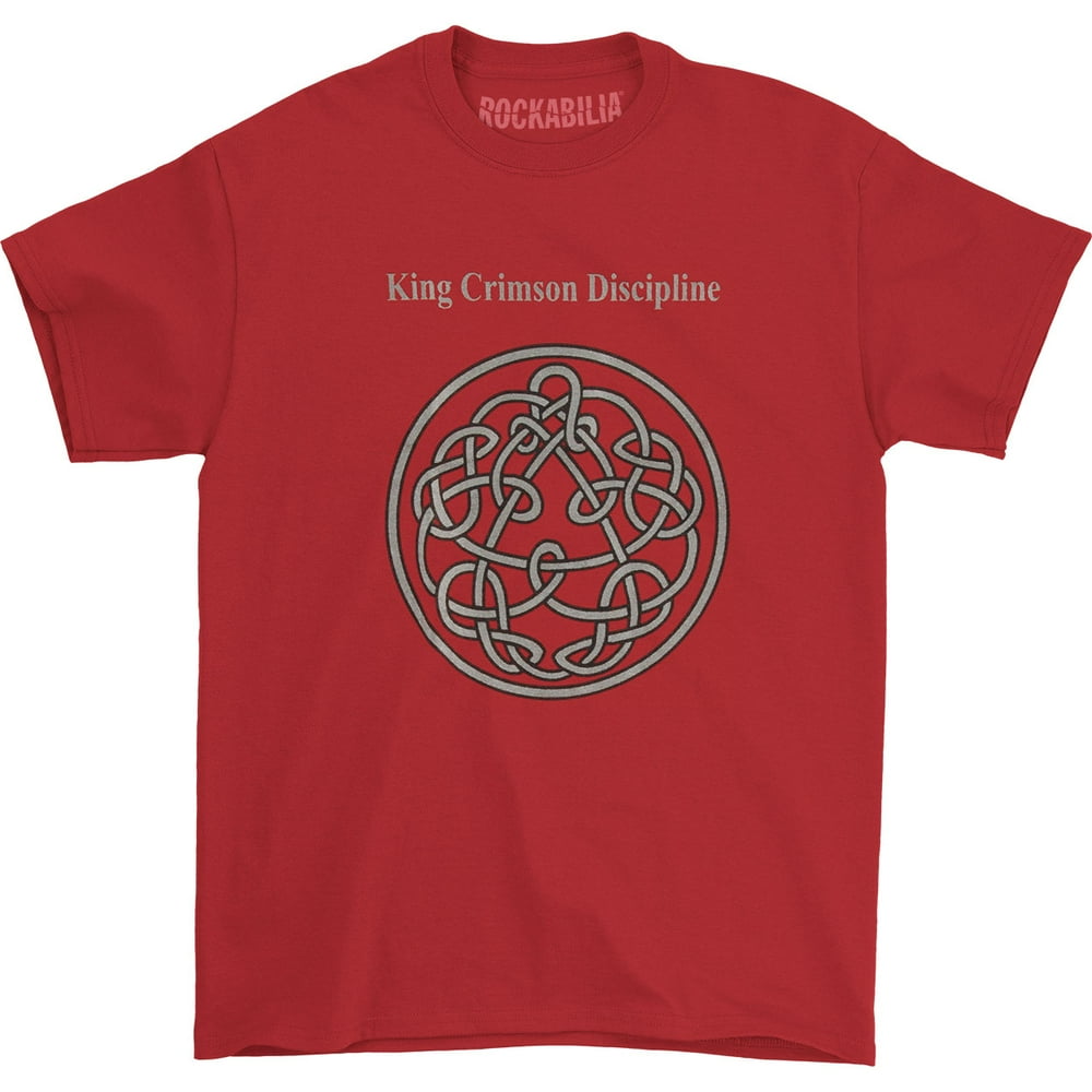 King Crimson King Crimson Men's Discipline Tshirt XXLarge Red