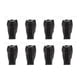thumbnail image 1 of 50 piezas de ropa interior desechable para mujer, bragas tipo tanga de tela negra no tejida para SPA, viajes, masajes y bronceado, 1 of 15