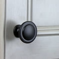 thumbnail image 3 of GlideRite 1-1/4 in. Classic Round Ring Cabinet Knobs, Matte Black, Pack of 25, 3 of 4