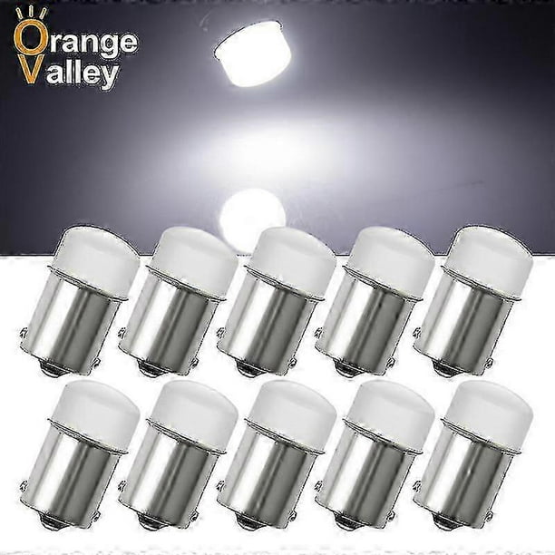 24v White - 10 Pieces P21w Led Bulb Led Flashing Light Broop Light Brack R5w Led Dc Automobiles Lamp Drl
