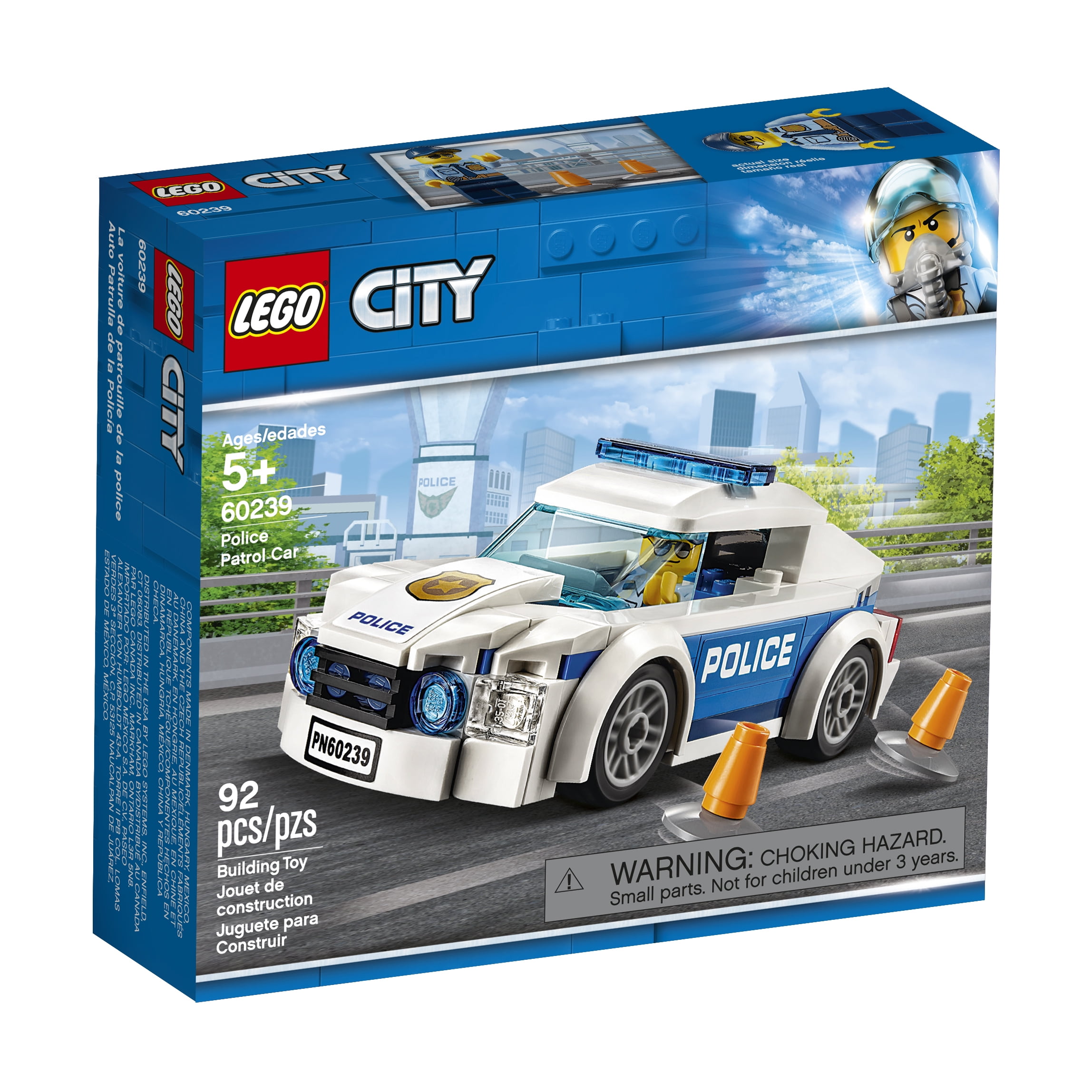 carro policia lego
