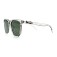thumbnail image 6 of Gentlemanly Fancy Metal Hinge Oversized Thin Plastic Horn Rim Sunglasses Slate - Green, 6 of 8