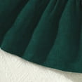 thumbnail image 6 of Caqnni 2-3 Years Toddler Baby Girls Cotton Outfit Shirt and Pant 2 Pieces Kids Casual Clothes Long Sleeve Fall Winter Sets Dailywear & Loungewear Outfits Set A264-Green, 6 of 9