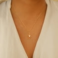 thumbnail image 6 of GDCOIN Pearl Starfish Necklace 14K Gold Plated Dainty Beach Jewelry, 6 of 8