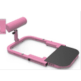 thumbnail image 4 of Adjustable hip thrust machine home gym-high-resistance glute training premium squat y glute workout equipment con resistance bands multipurpose glute bench glutes hips y thighs rosa, 4 of 9