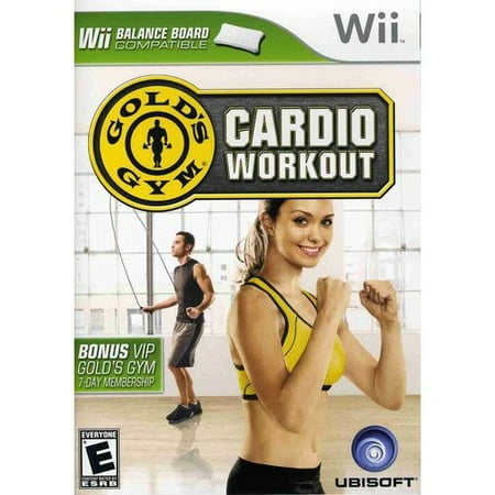 Gold\'s Gym Cardio Workout - Nintendo Wii (Best Wii Workout Games For Weight Loss)