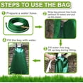 thumbnail image 7 of Tree Watering Bag,25 Gallon Slow Release Tree Watering Bag for Trees Tarpaulin PVC Tree Drip Irrigation Bag，for Trees,Portable Tree Drip Irrigation Bag,Water Saving Irrigation Water System Clearance, 7 of 7